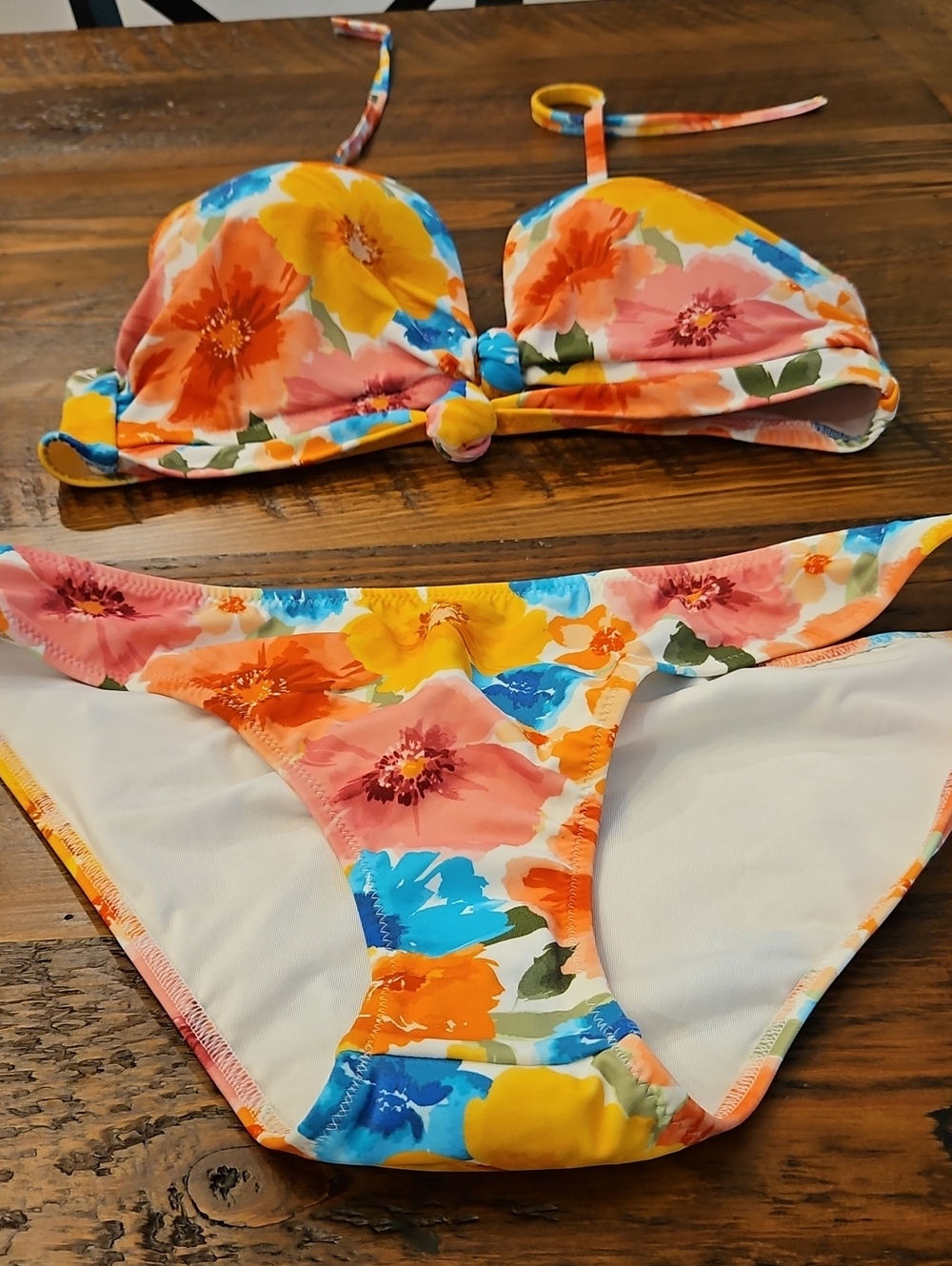 Nwot Shade & Shore Floral  Bikini Set - Multicolor